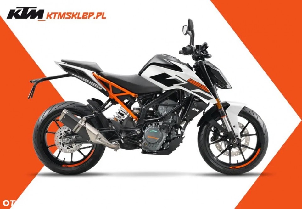KTM 125 DUKE White 2019