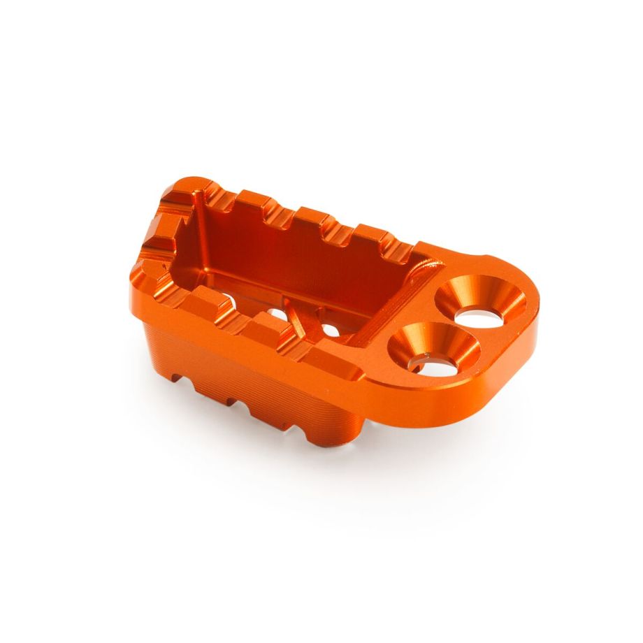 Płytka podnóżka dźwigni hamulca tylnego anodowana