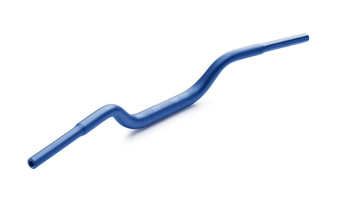 Kierownica aluminiowa anodowana niebieska