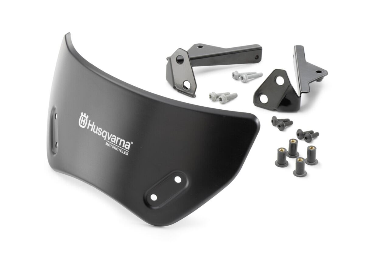 Szyba owiewki aluminiowa czarna