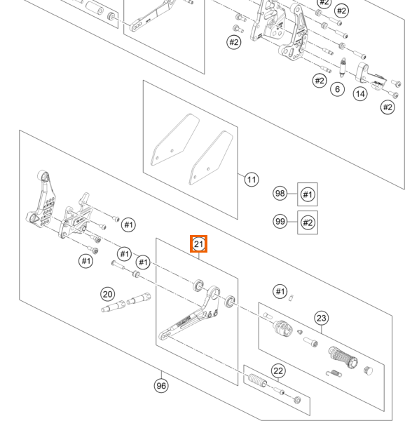 Dźwignia zmiany biegów