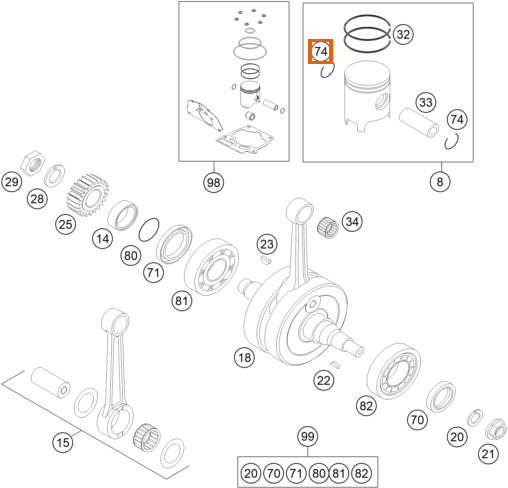 Pierścień zabezpieczający drutu 15x1