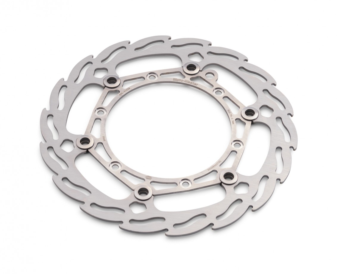 Flame brake disc
