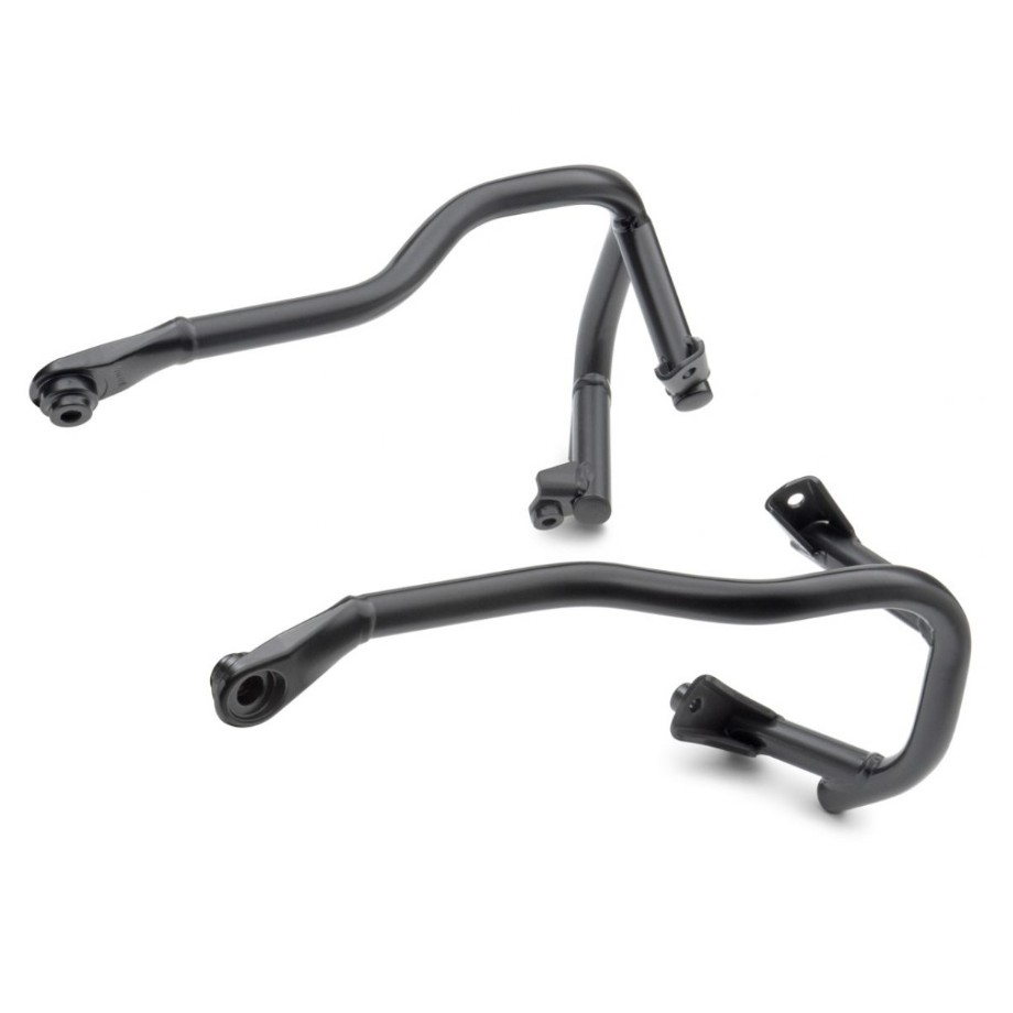 Zestaw crash bar stalowy czarny