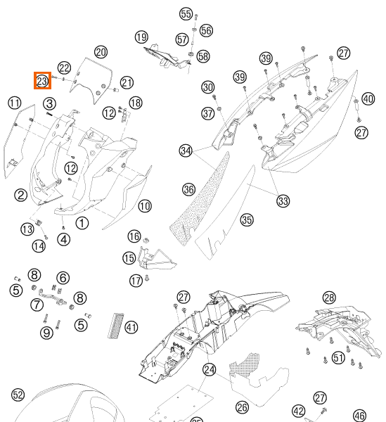 Wkręt wpuszczany M5x20