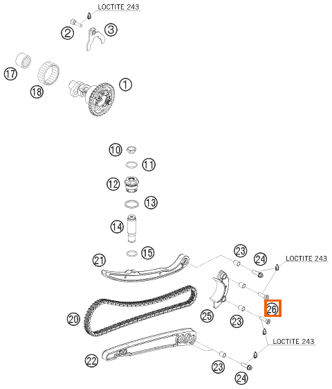 Śruba AH DIN6912-M 6X20 8.8