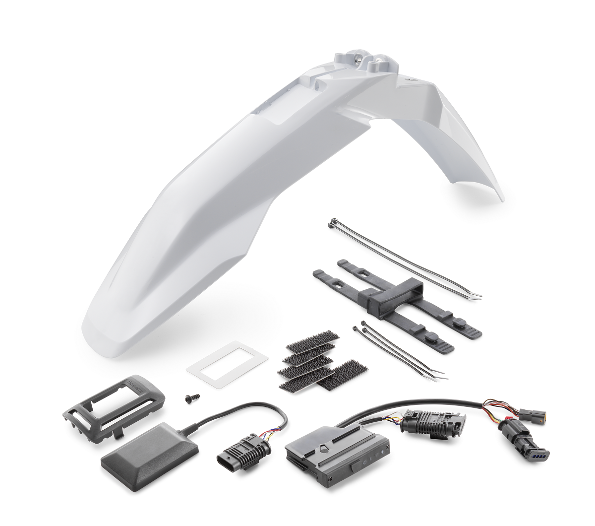 Zestaw mocowania jednostki GPS do błotnika