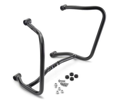 Osłona chłodnicy stalowa czarna