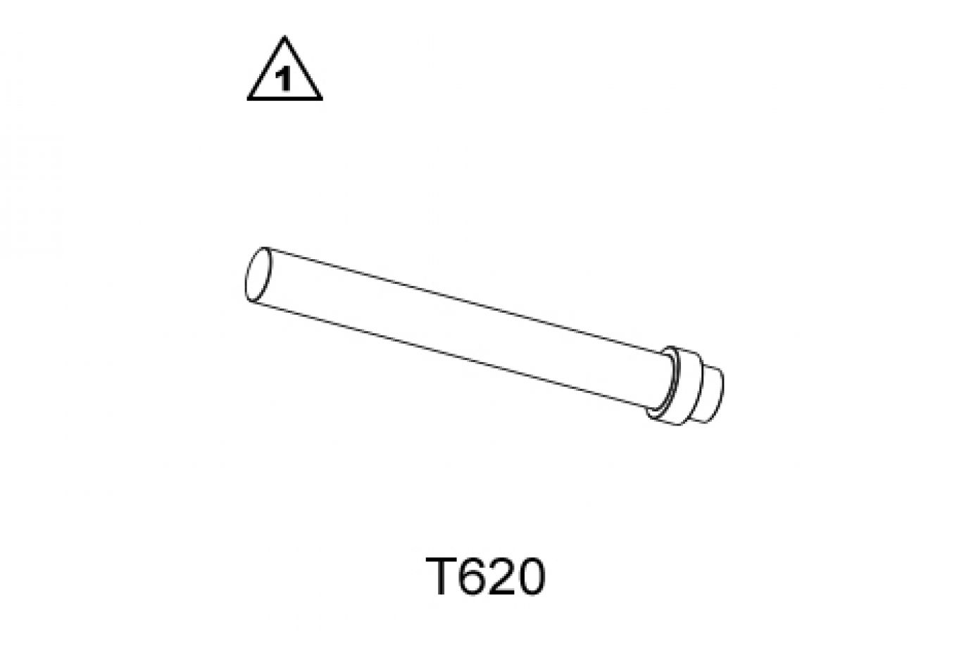 Fitting long guide bush