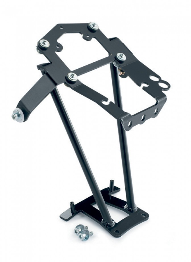 Carrier for roadbook bracket