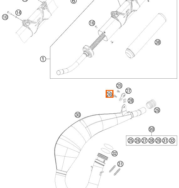 Śruba sześciokątna M6x15