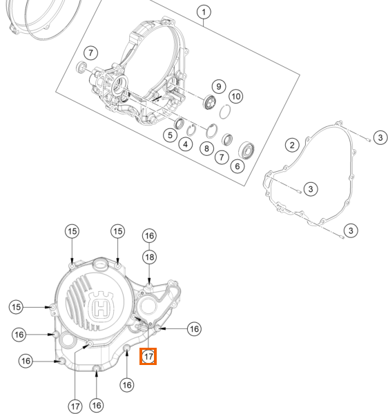 Śruba kołnierzowa M6x20