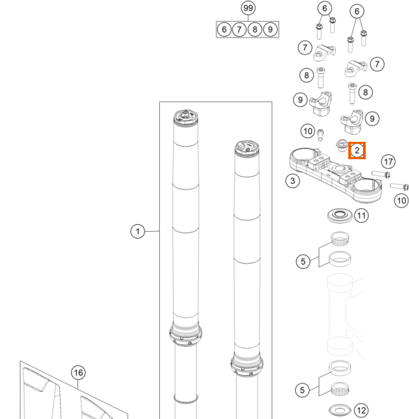 Śruba kołnierzowa M16 x 1,5