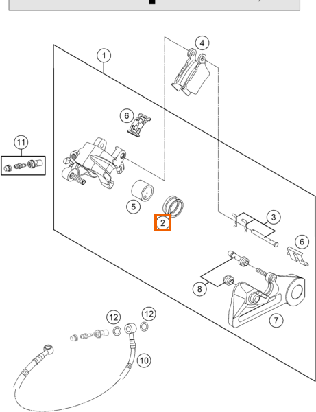 Zestaw naprawczy uszczelnień 26 mm