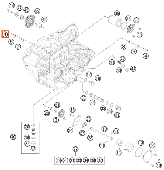 Śruba cylindryczna M3x8 ISO 14580 stal nierdzewna