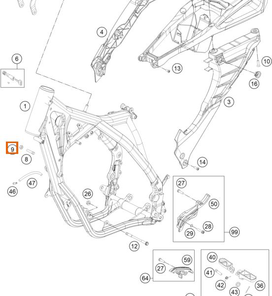 Nakrętka sześciokątna DIN934 M8