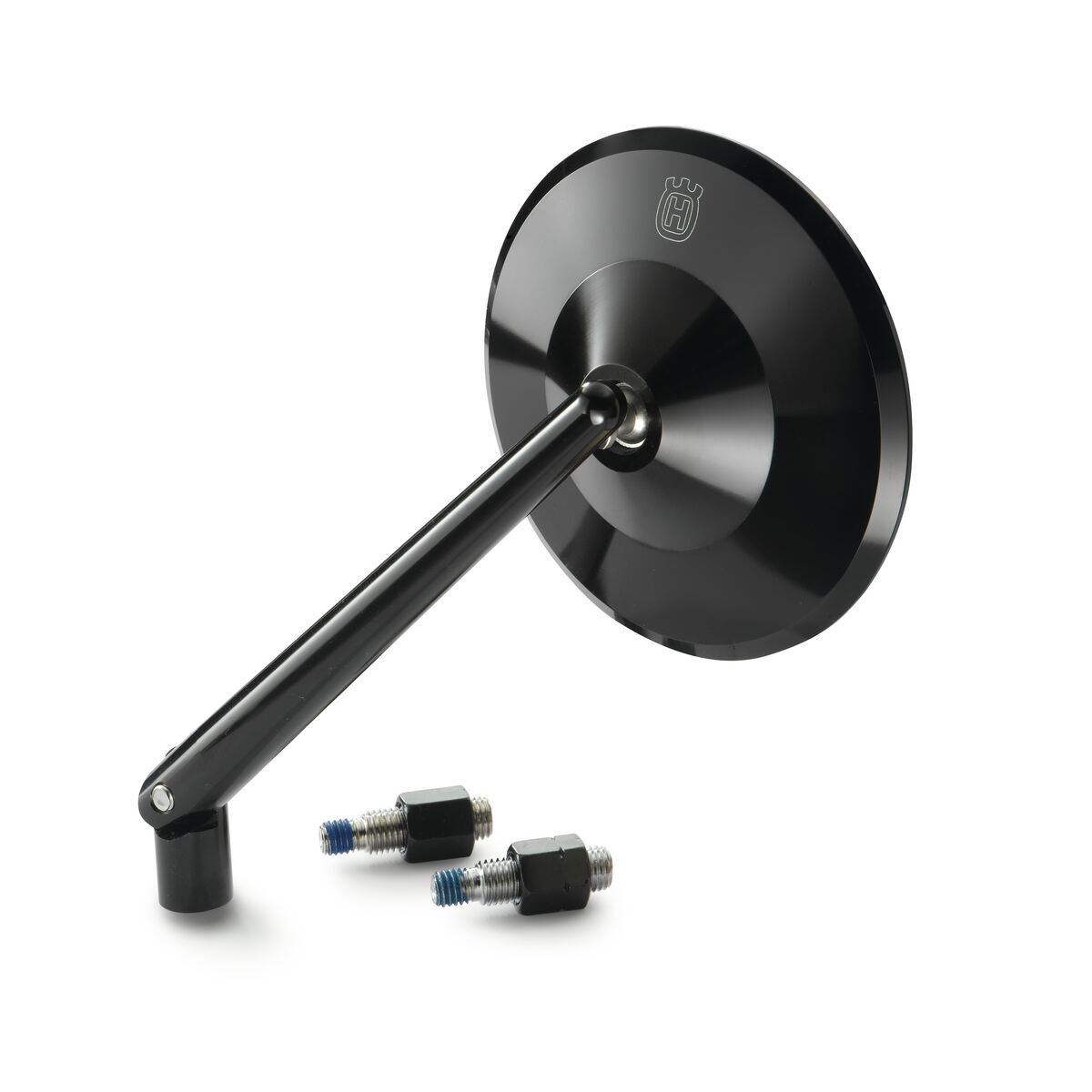 Lusterko aluminiowe anodowane czarne