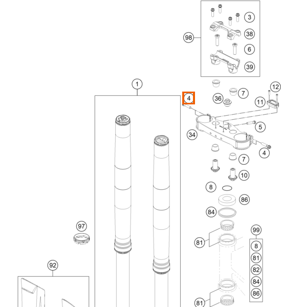 Śruba sześciokątna z kołnierzem M8x40