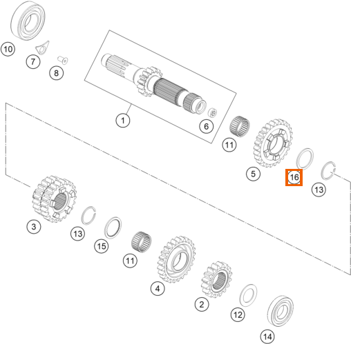 Tarcza hamulcowa 25x31x1,5
