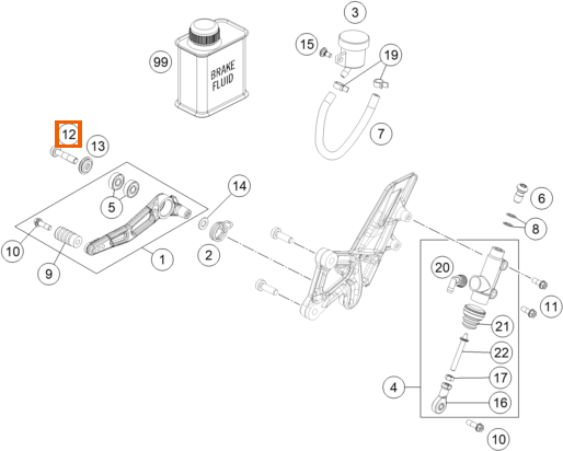 Śruba M8x35 ISA45 ze stali nierdzewnej