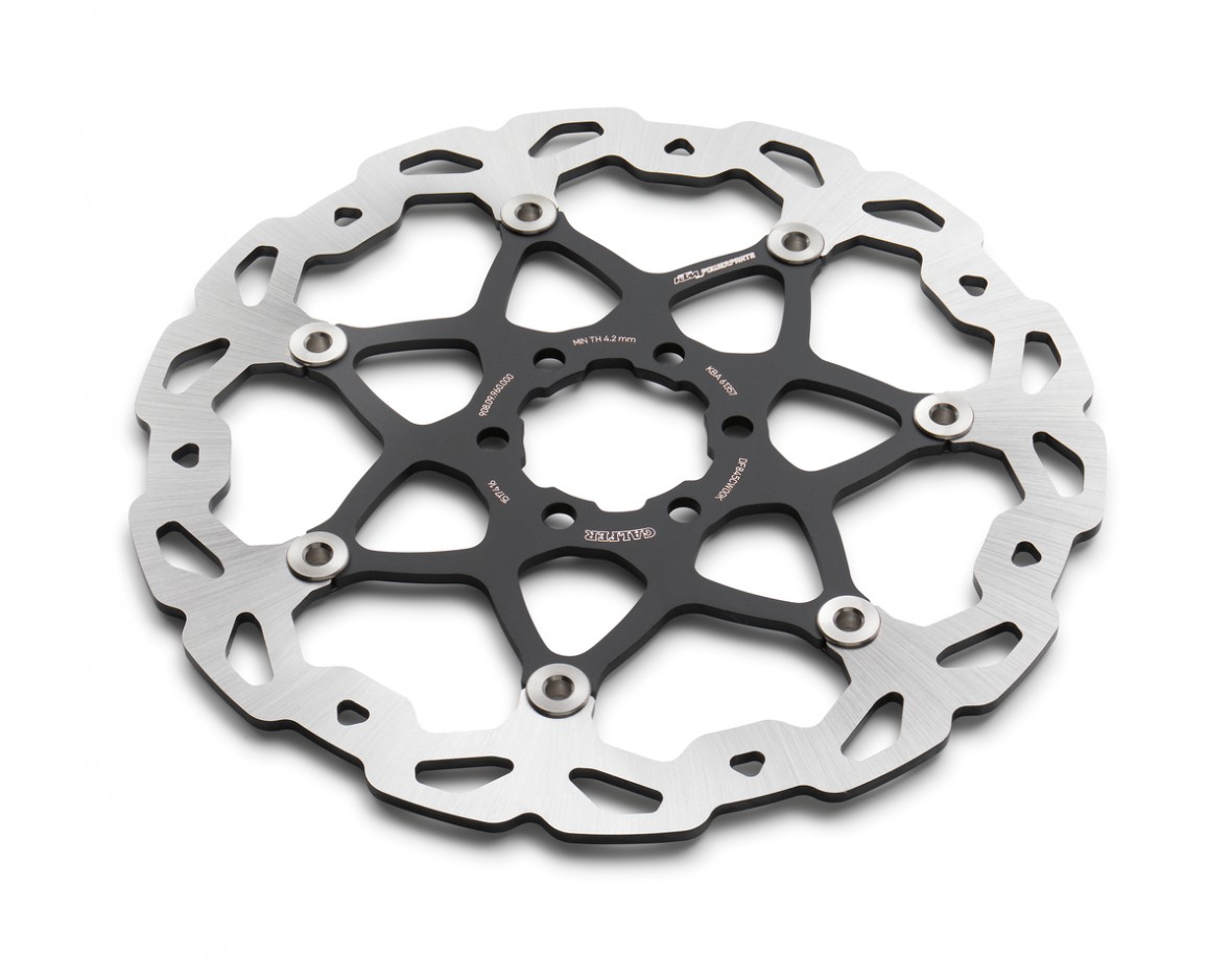 Wave brake disc