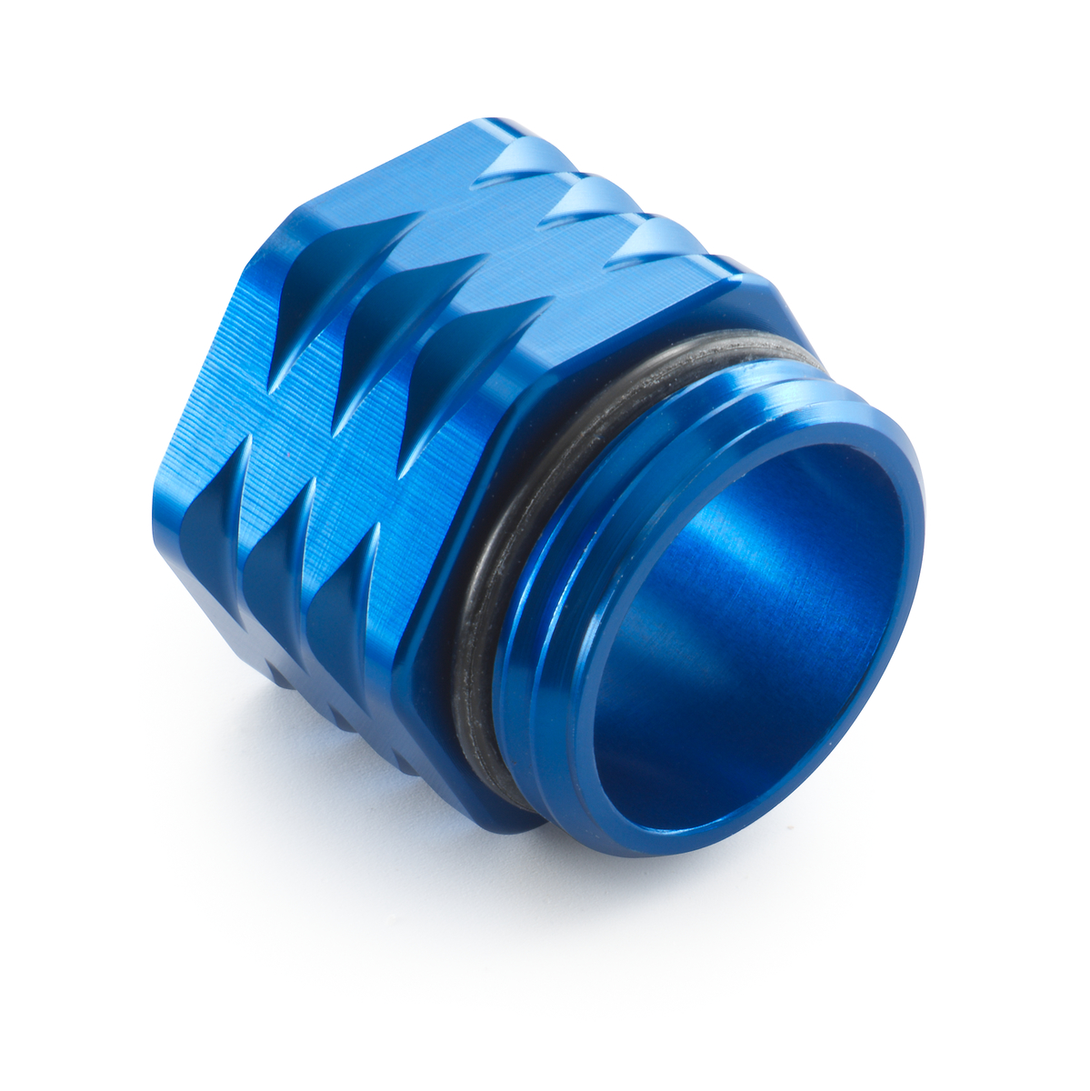 Przedłużka pompy hamulcowej aluminiowa tylna anodowana niebieska