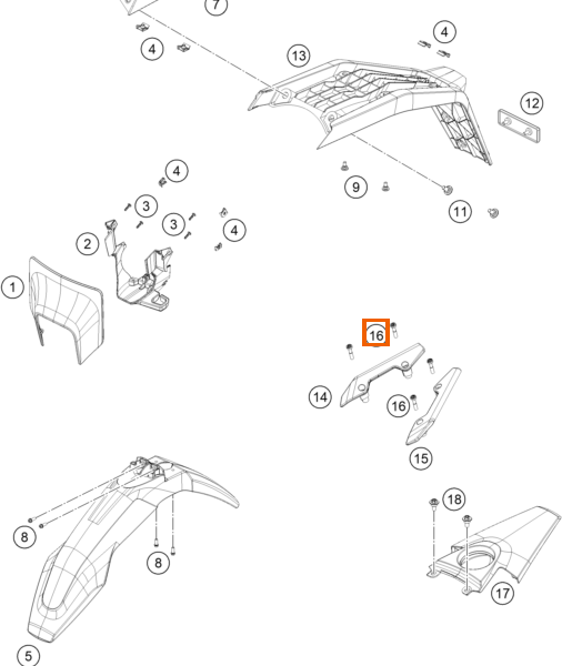 Śruba kołnierzowa M8x40
