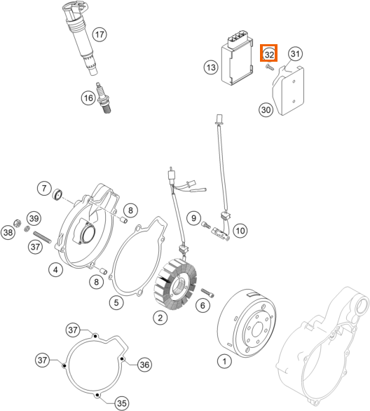 Wkręt wpuszczany DIN7991-M6x10