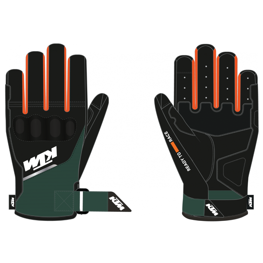 Rękawice Two 4 Ride V3 Black/Green