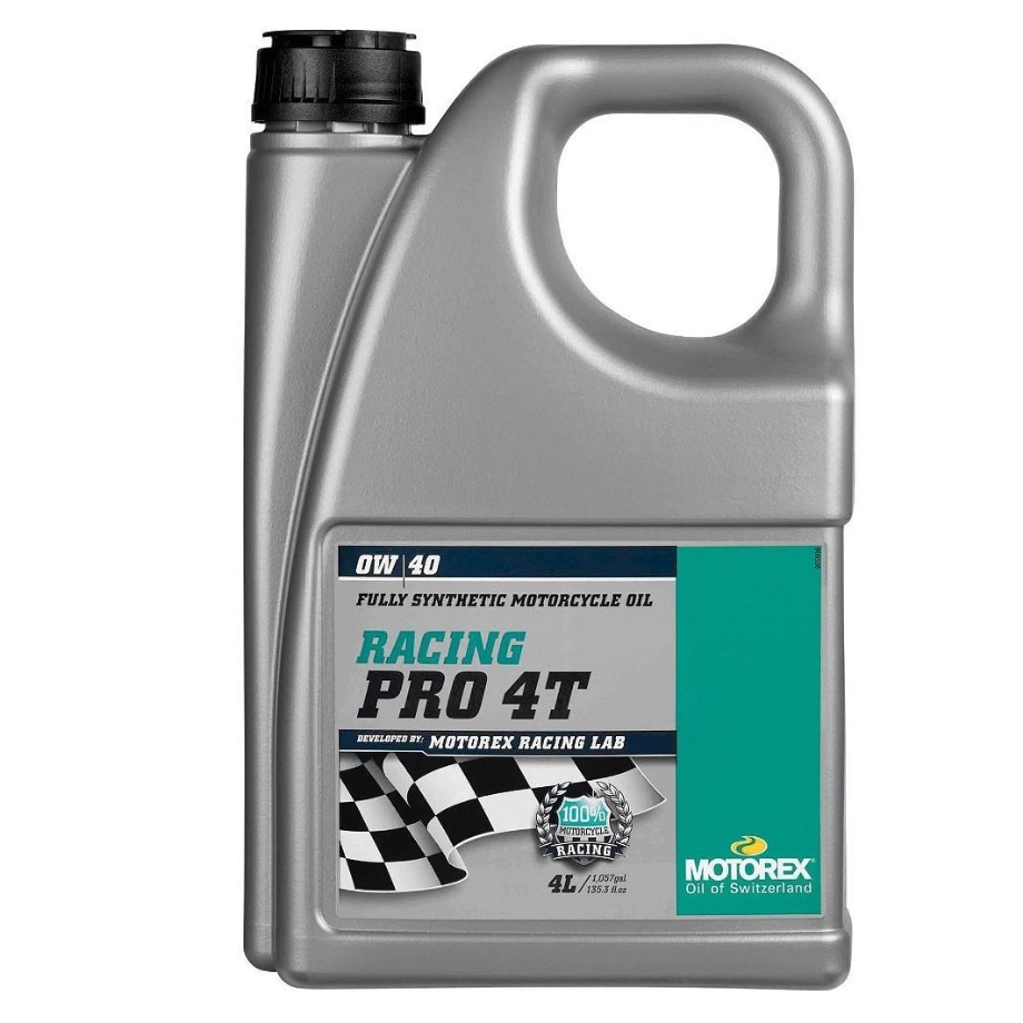 Wyczynowy olej Motorex RACING PRO 4T 0W-40 4L