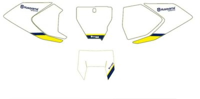 Tła numerów startowych białe