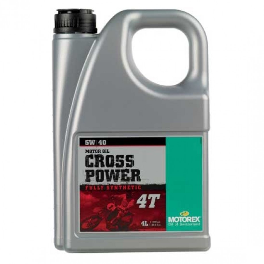 Olej MOTOREX CROSS POWER 4T 5W-40 4L