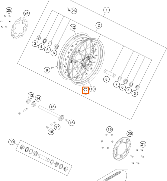 Szprycha breakdisc M4,5x154