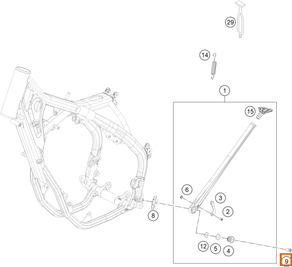 Wkręt wpuszczany ISR45 M8x20