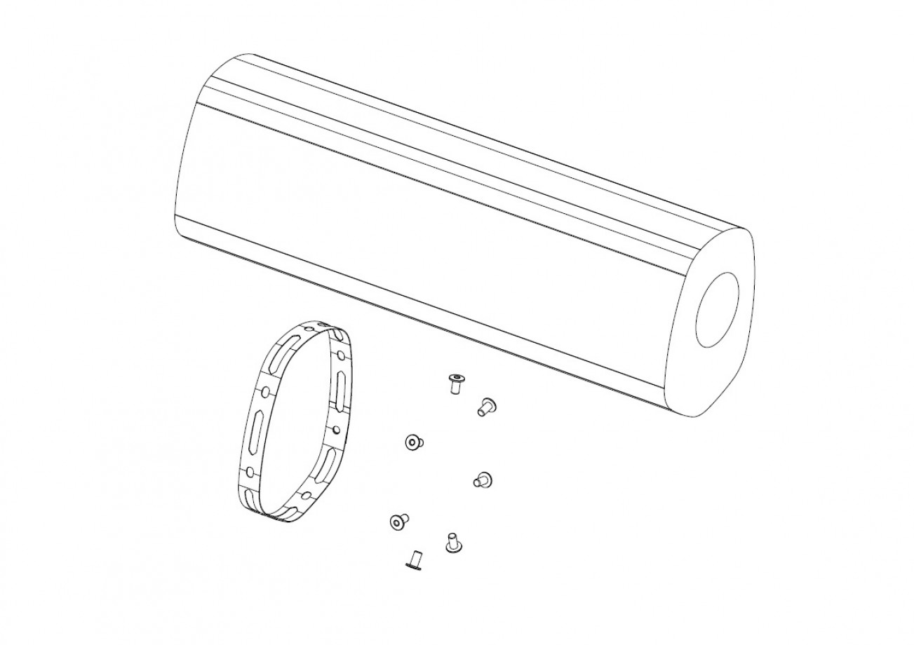 Damping material kit