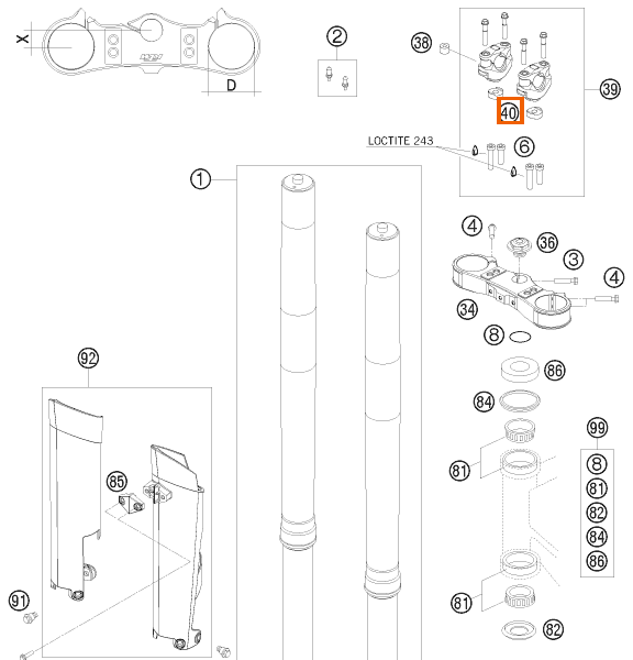 Podkładka dystansowa 9 mm