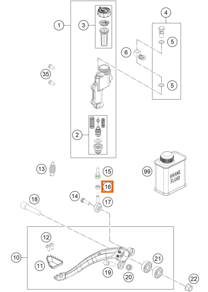 Nakrętka sześciokątna M6