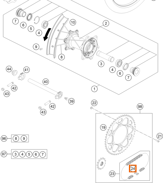 Nity montażowe do 78010267118