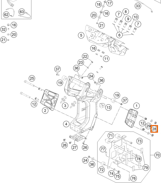 Nakrętka sześciokątna DIN 985 M8