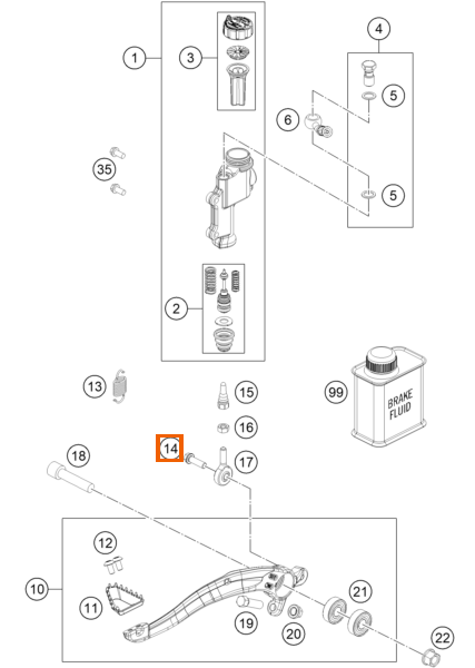 Śruba kołnierzowa M6x20