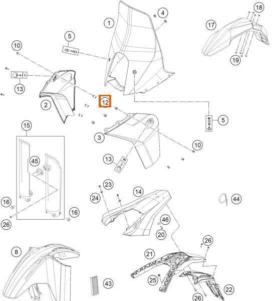 Zaślepka nakrętki M5 WN16A