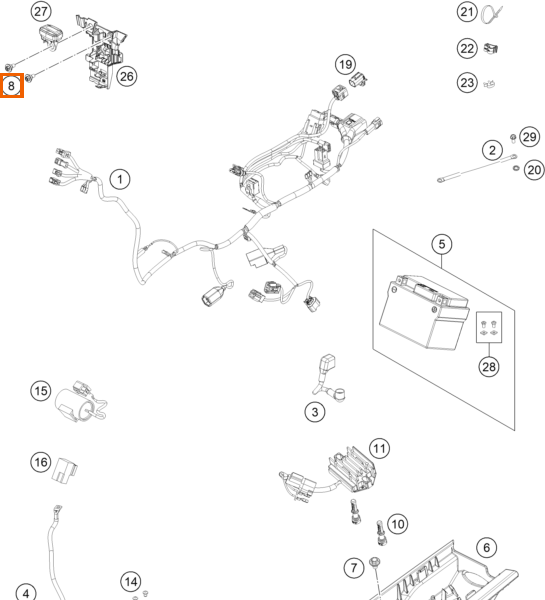 Specjalna śruba M6x15