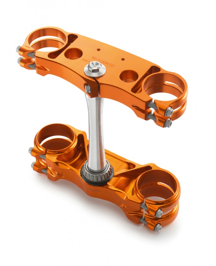 Factory Racing triple clamp