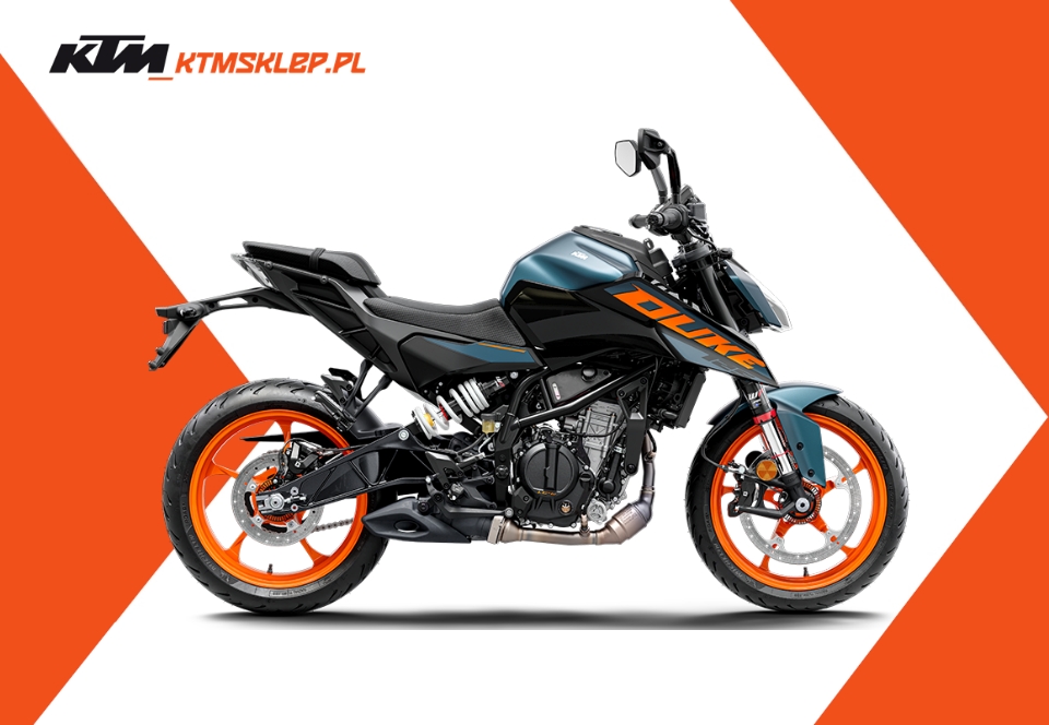 KTM 125 DUKE 2024 (NIEBIESKI) KAT. B