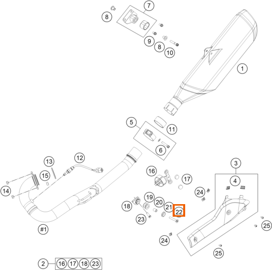 Wkręt wpuszczany M8x50