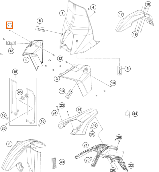 Śruba specjalna M5x17