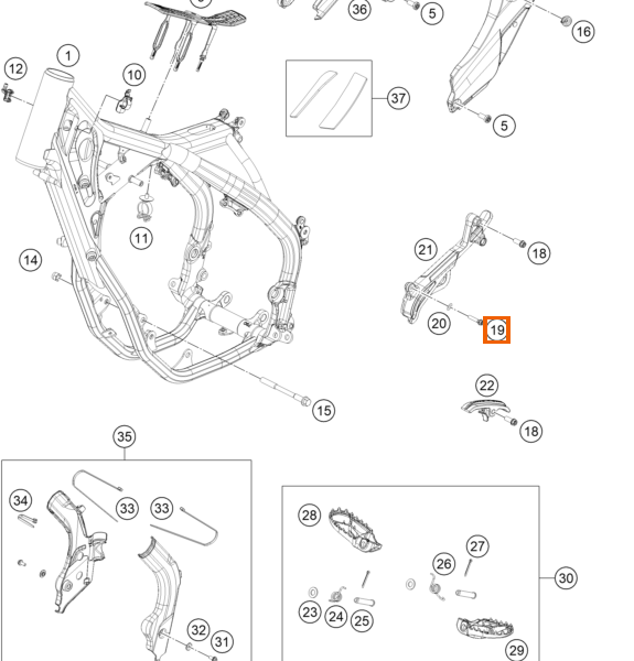 Śruba kołnierzowa M6x40