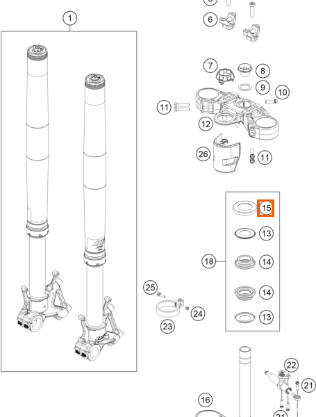 Pierścień ochronny główki ramy