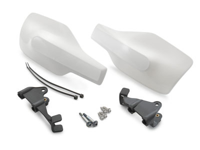 Zestaw osłon kierownicy ceramiczny biały